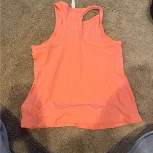 Lululemon Athletica Orange Tank Top